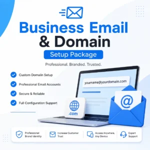 Business Email & Domain Setup Package